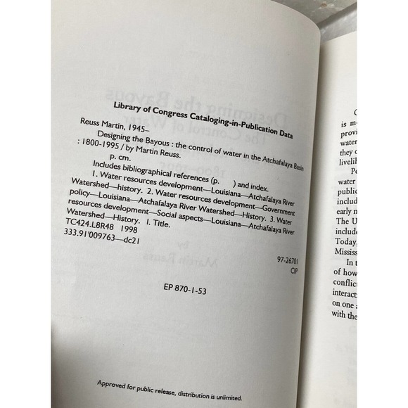 Designing the Bayous : The Control of Water in the Atchafalaya Basin, 1800-1995 - Picture 10 of 10